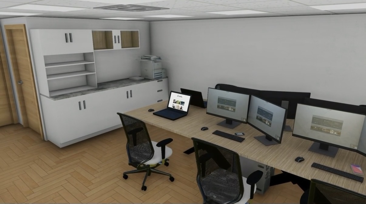 Coworking werkplek