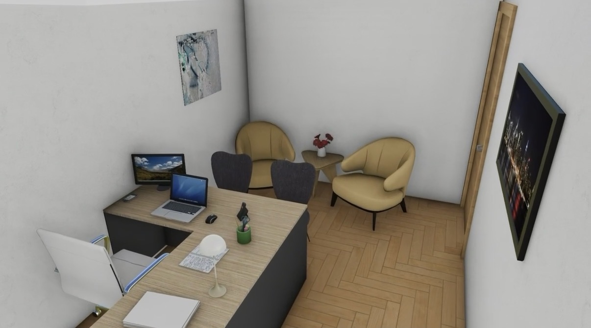 Intakekamer 2 — Privé werkplek